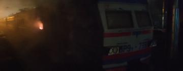 В Одесской области загорелся вагон электрички